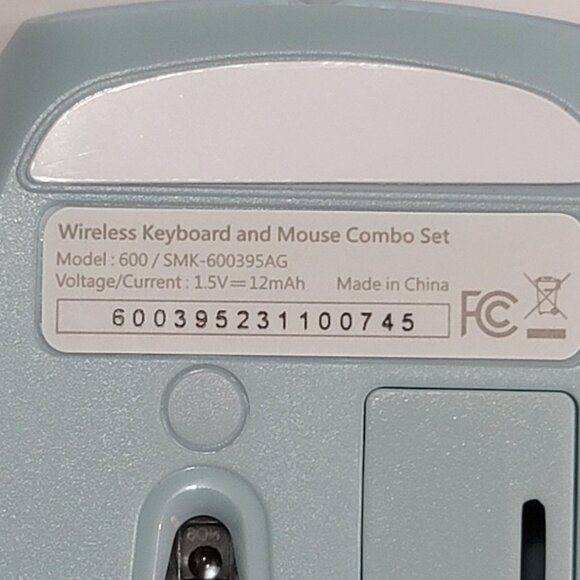 Wireless Keyboard & Mouse Combo Set Retro Round Keycaps Ergonomic Design Pastel - Picture 8 of 10